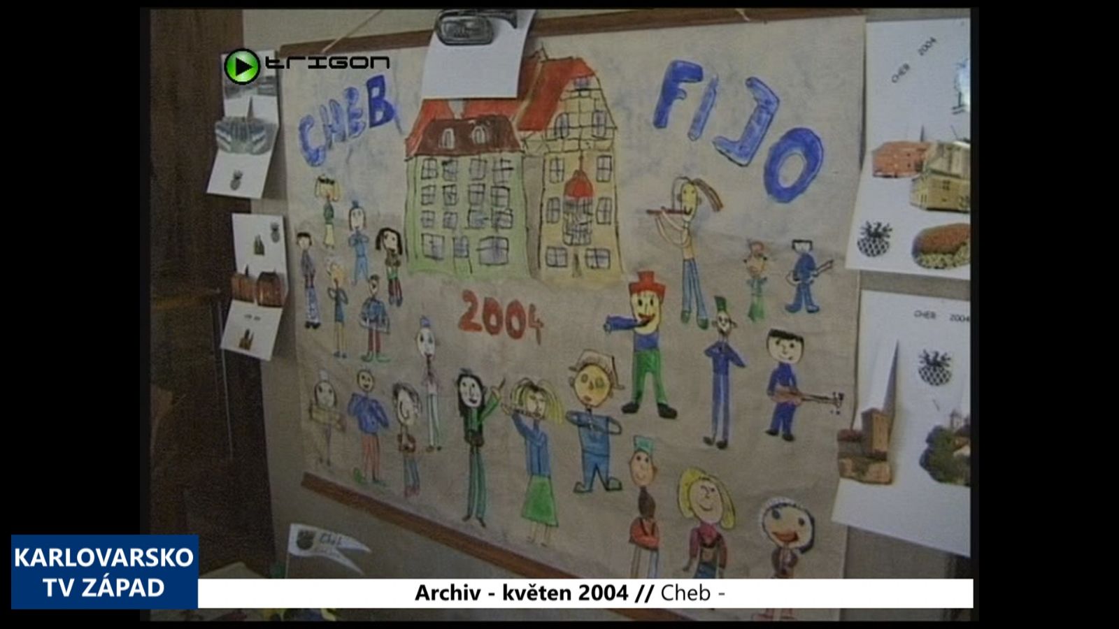 2004 – Cheb: Děti vyráběly předměty pro účastníky FIJO (TV Západ)