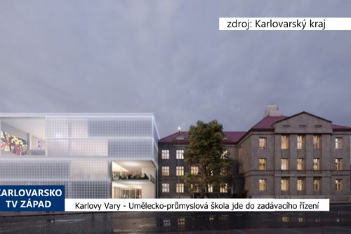 Foto: Karlovy Vary: Uměleckoprůmyslová škola jde do zadávacího řízení (TV Západ)