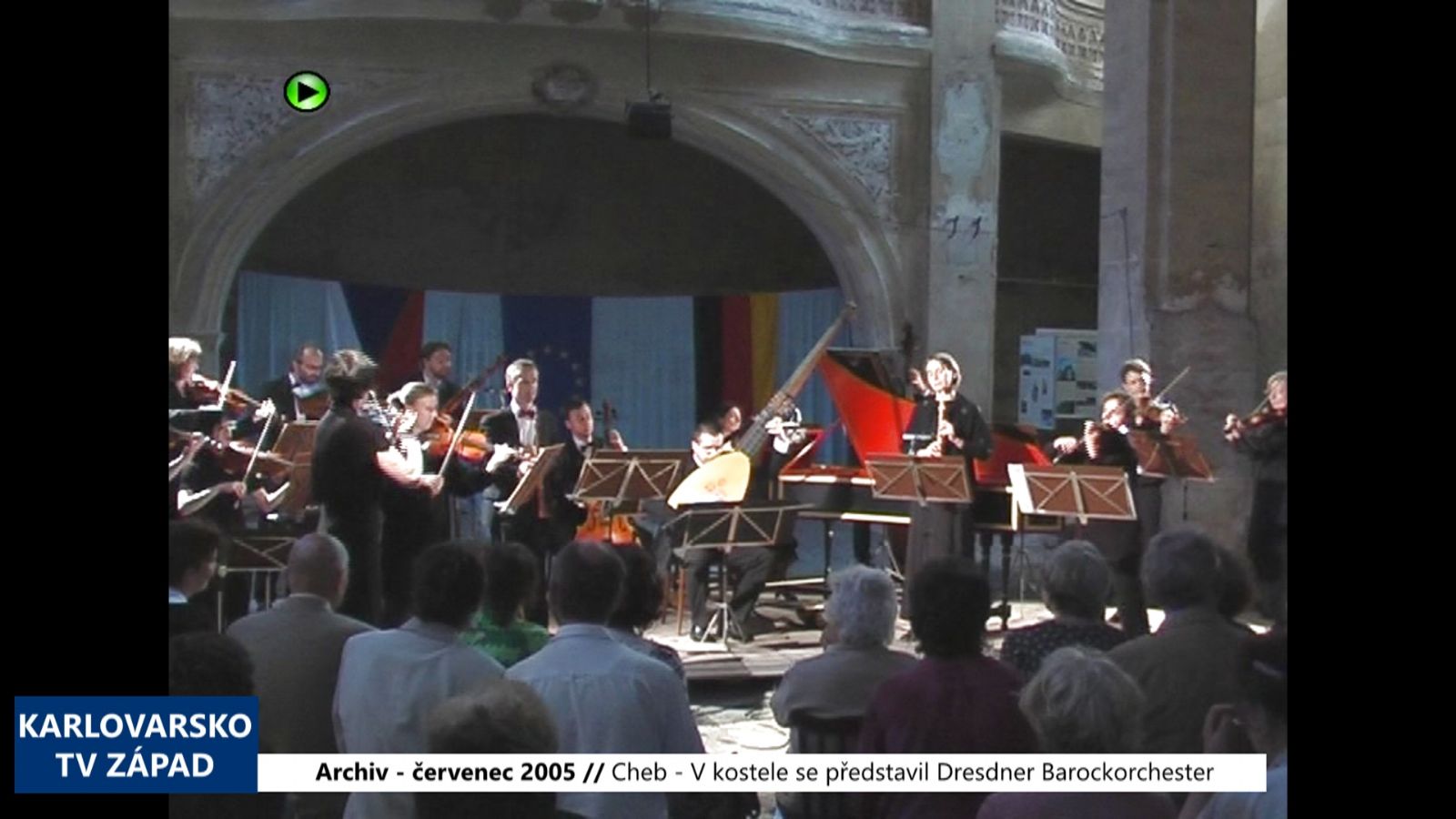 2005 – Cheb: V kostele se představil Dresdner Barockorchester (TV Západ)