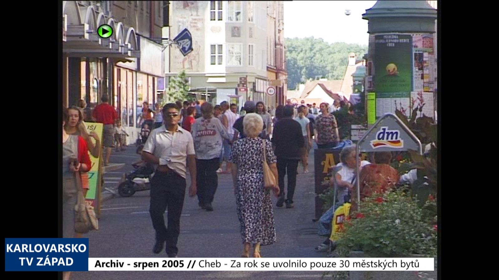2005 – Cheb: Za rok se uvolnilo pouze 30 městských bytů (TV Západ)