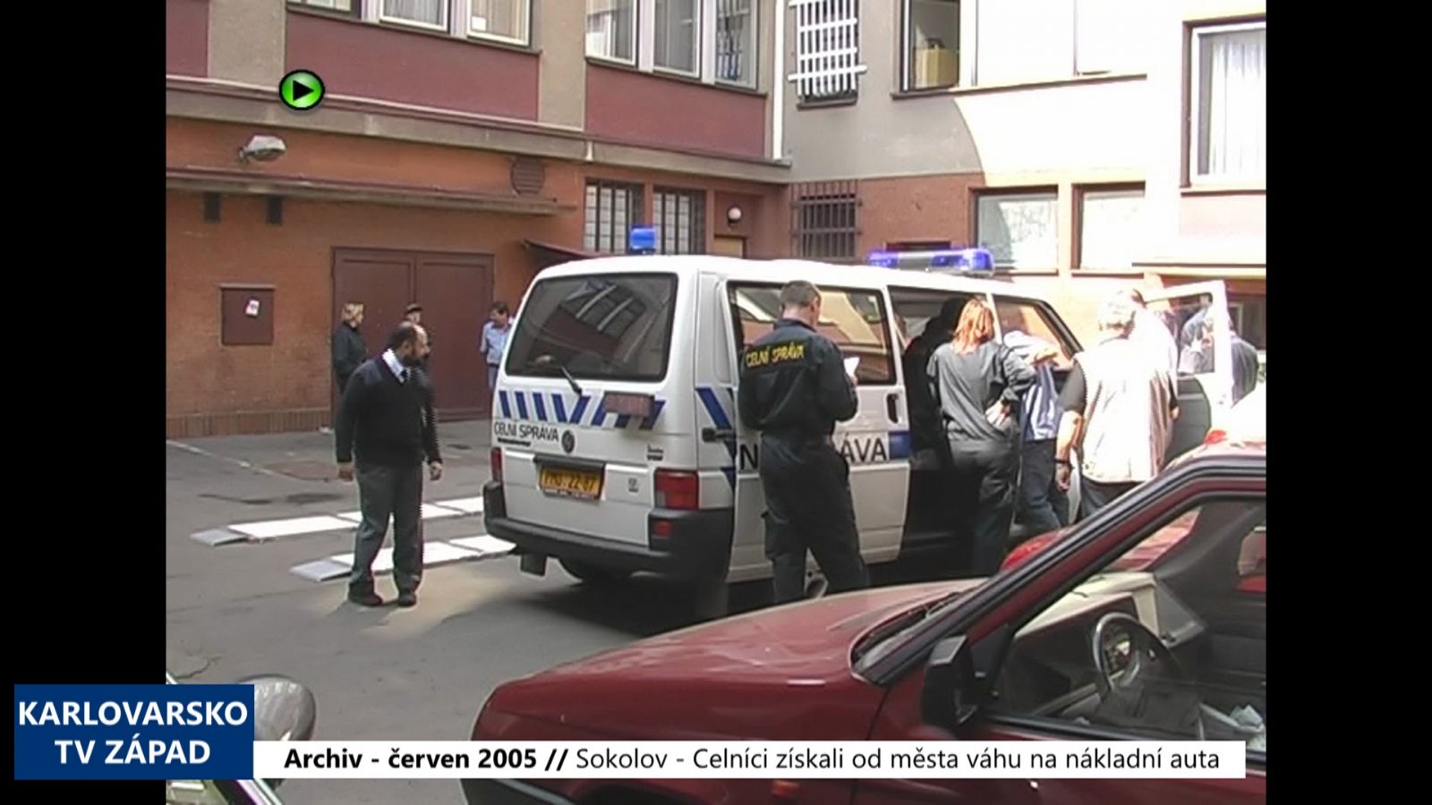 2005 – Sokolov: Celníci získali od města váhu na nákladní auta (TV Západ)