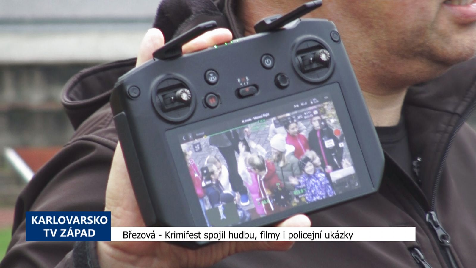 Březová: Krimifest spojil hudbu, filmy i policejní ukázky (TV Západ)