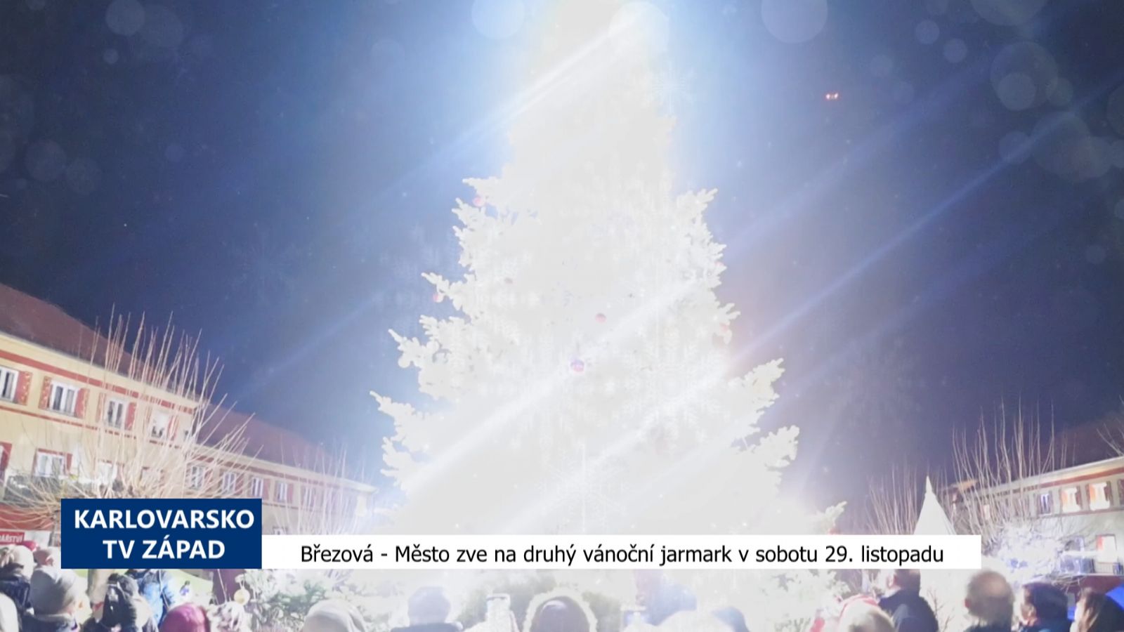 Březová: Město zve na vánoční jarmark (TV Západ)