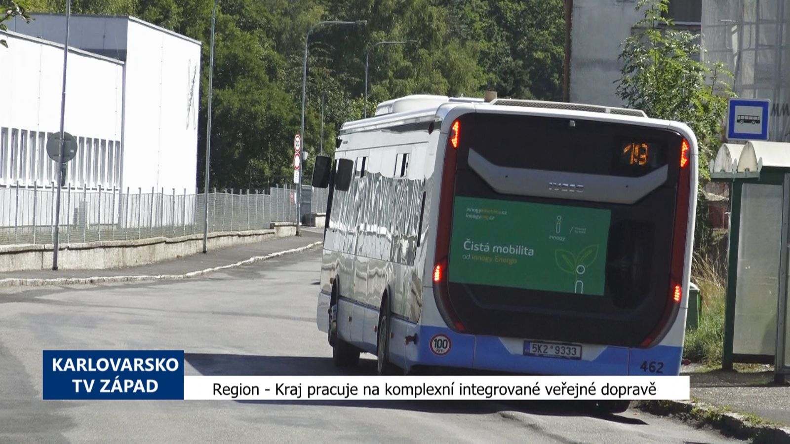 Karlovarský kraj: Kraj pracuje na komplexní integrované veřejné dopravě (TV Západ)