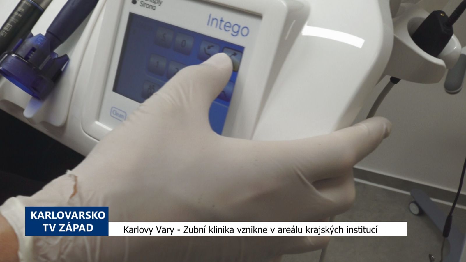 Karlovy Vary: Zubní klinika vznikne v areálu krajských institucí (TV Západ)