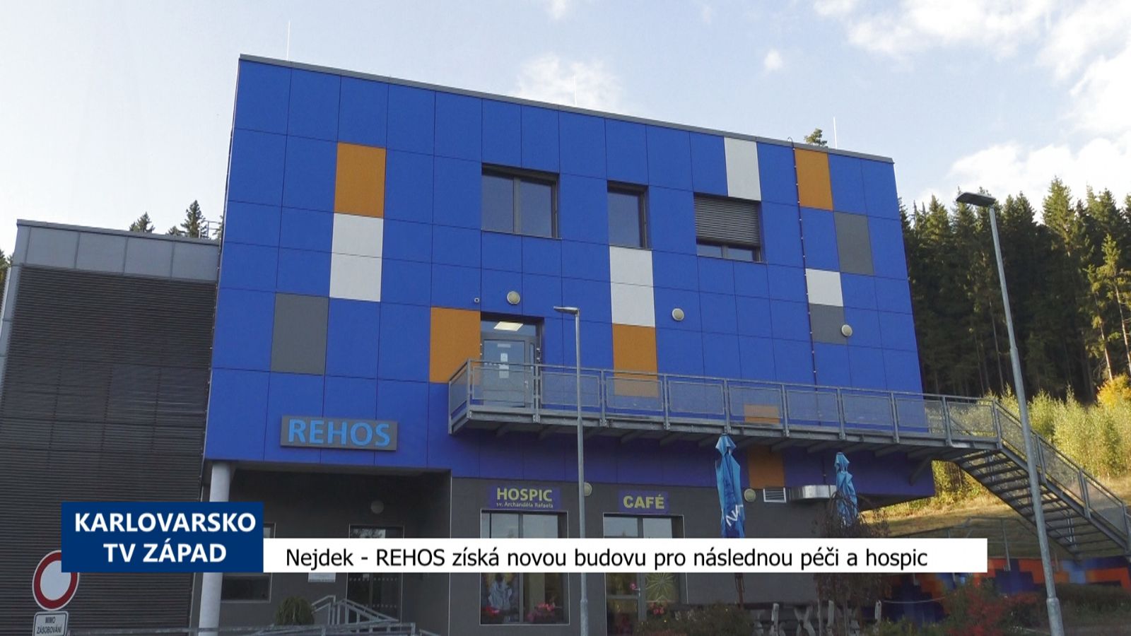 Nejdek: REHOS získá novou budovu pro následnou péči a hospic (TV Západ)
