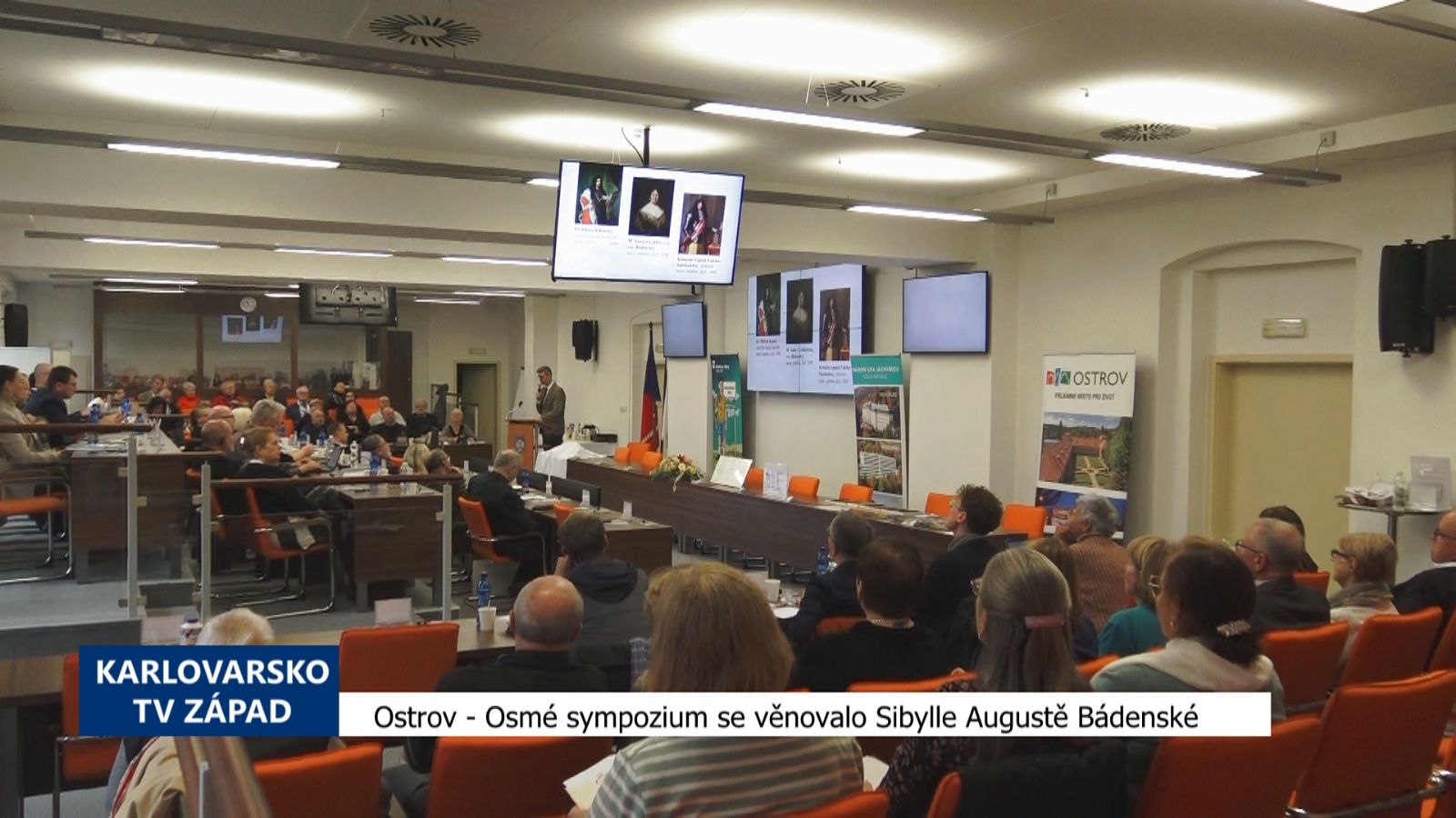 Osmé sympozium se věnovalo Sibylle Augustě Bádenské (TV Západ)