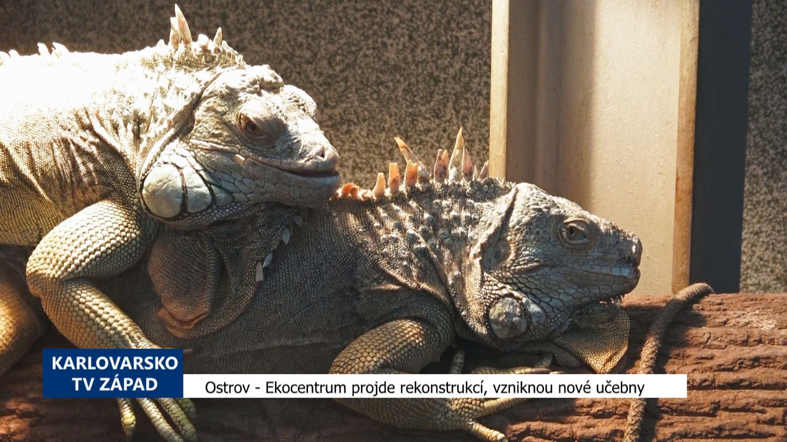 Ostrov: Ekocentrum projde rekonstrukcí, vzniknou nové učebny (TV Západ)