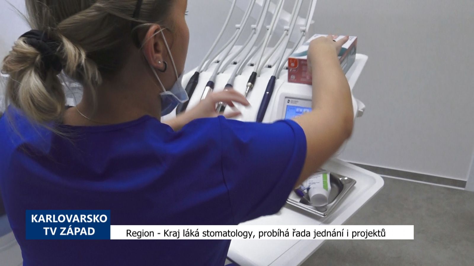 Region: Kraj láká stomatology, probíhá řada jednání a projektů (TV Západ)