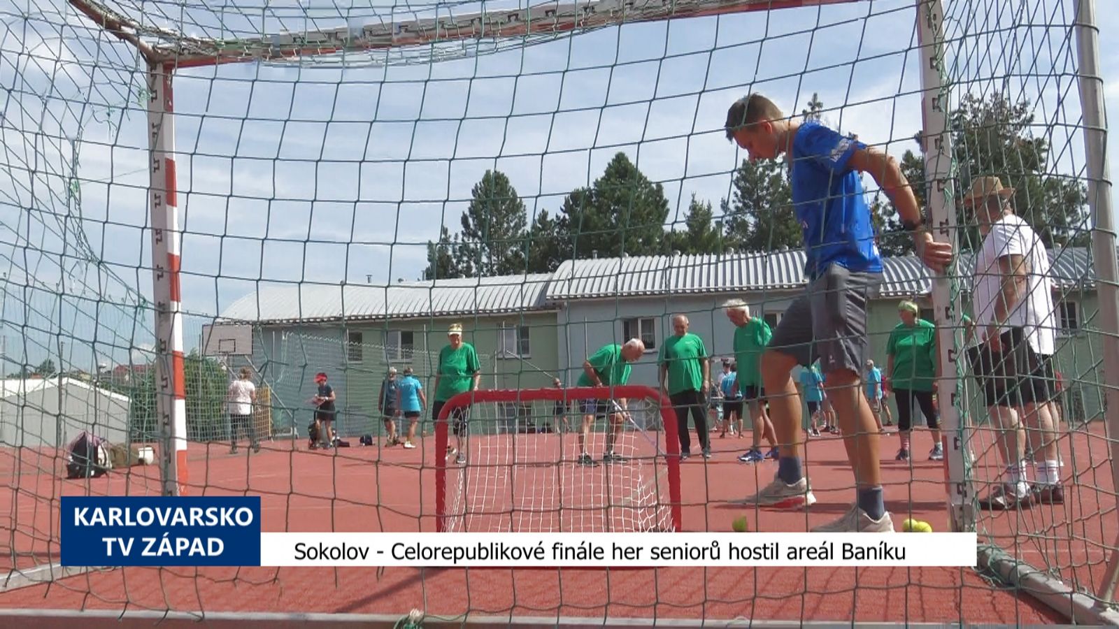 Sokolov: Celorepublikové finále her seniorů hostil areál Baníku (TV Západ)