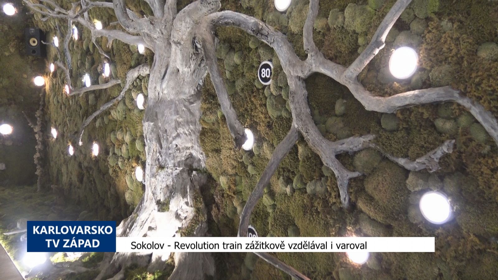 Sokolov: Revolution train zážitkově vzdělával i varoval (TV Západ)