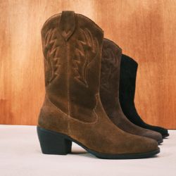 Kovbojské boty na zimu - 5 nápadů pro jedinečný styling