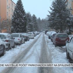 Cheb: Nová studie navýší počet parkovacích míst na Spáleništi (TV Západ)