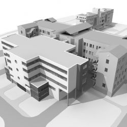 Cheb: Rekonstrukce a dostavba areálu nemocnice začala