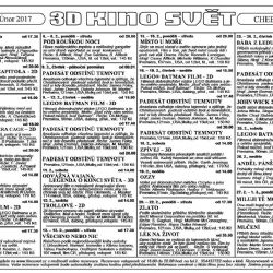 Cheb: Únorový program kina Svět