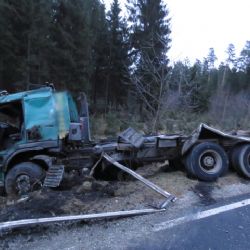 Habartov: Utrženým kontejnerem poškodil komunikaci. Celková škoda téměř 900 tisíc