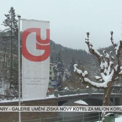 Karlovy Vary: Galerie umění získá nový kotel za milion korun (TV Západ)