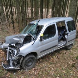 Mariánské Lázně: K nehodě s těžkým zraněním musel vrtulník