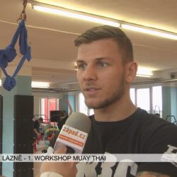 Mariánské Lázně: První workshop Muay Thai se šampiónem Kohoutem (TV Západ)