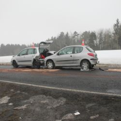 Mariánskolázeňsko: Dopravní nehoda s těžkým zraněním