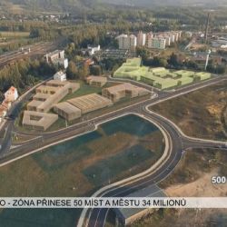 Nové Sedlo: Průmyslová zóna přinese 50 pracovních míst a městu 34 milionů (TV Západ)