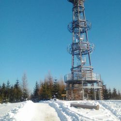 Oloví: Nádherný zimní prožitek na rozhledně Cibulka
