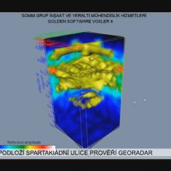 Sokolov: Podloží Spartakiádní ulice prověří georadar (TV Západ)