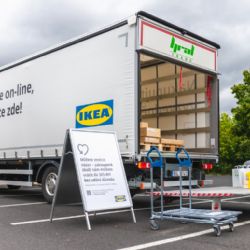 IKEA otevírá mobilní výdejní místo v Chebu
