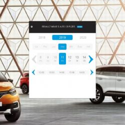 UNIWEB vytvořil online rezervační formulář k akci RENAULT MÁNIE