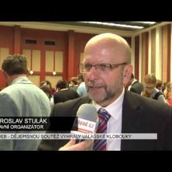 Cheb: Dějepisnou soutěž vyhráli studenti z Valašských Klobouků (TV Západ)