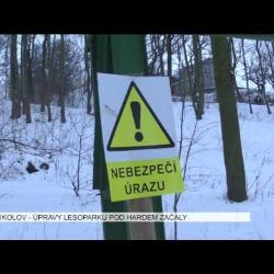 Sokolov: Úpravy lesoparku pod Hardem začaly (TV Západ)