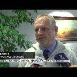 Sokolov: Senioři rok využívají taxi a mají zájem i o nouzová tlačítka (TV Západ)