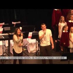 Sokolov: Na benefičním večeru se rozdávaly peníze i ocenění (TV Západ)