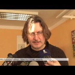 Karlovarský kraj: Témata týdne 49/2016 (TV Západ)