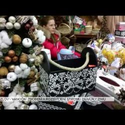 Hazlov: Vánoční zdobení a rozsvícení stromu zahájily zimu (TV Západ)