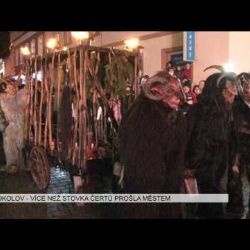 Sokolov: Více než stovka čertů prošla městem (TV Západ)