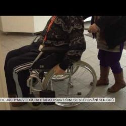 Cheb, Jáchymov: Druhá etapa oprav přinese stěhování seniorů (TV Západ)