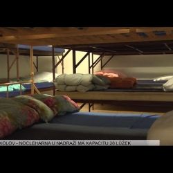 Sokolov: Noclehárna poskytne spaní pro 26 lidí bez domova (TV Západ)