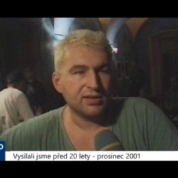2001 -  Cheb: V Kassu se představily Tři sestry a Blackmailers (TV Západ)