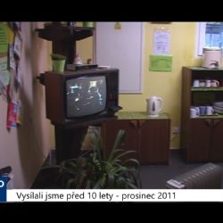 2011 - Sokolov postaví stan pro bezdomovce (TV Západ)