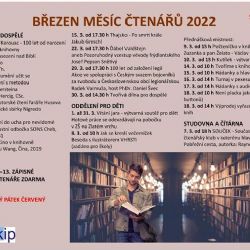 Cheb: Březen v knihovně nabídne zajímavé programy jak pro dospělé, tak pro děti