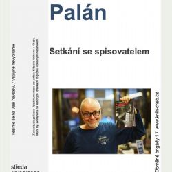 Cheb: Setkání se spisovatelem Alešem Palánem