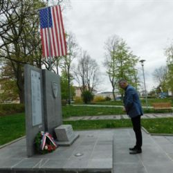 Cheb: Uctění památky obětí války