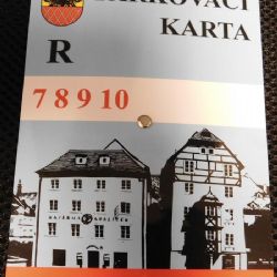 Cheb: Výdej parkovacích karet na rok 2022 začne 4. ledna