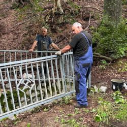 Chodov: Bílá paní prokoukla a dostala nové zábradlí