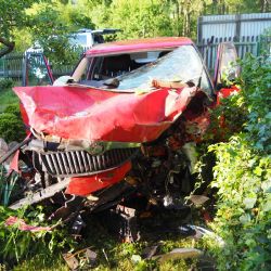 Damice: Narazil do rodinného domu