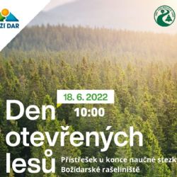 Den otevřených lesů na Božím Daru ukáže, proč je důležité v lese hospodařit 