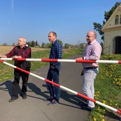 Do Krajkové, Habartova a Nového Kostela se vydali zástupci kraje na své další pracovní cestě