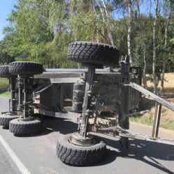 Dolní Lipina: Cyklistka byla po nehodě převezena do nemocnice v Plzni