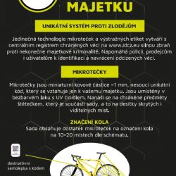 Františkovy Lázně: Majitelé jízdních kol mohou mít své kolo pod kontrolou